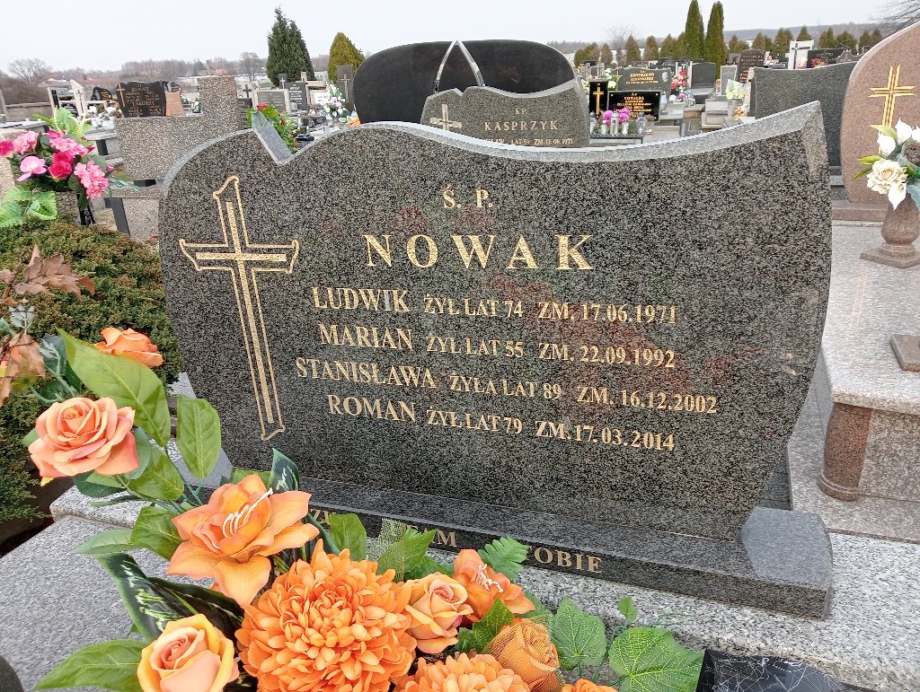 Stanisława Nowak 1914 Mykanów - Grobonet - Wyszukiwarka osób pochowanych