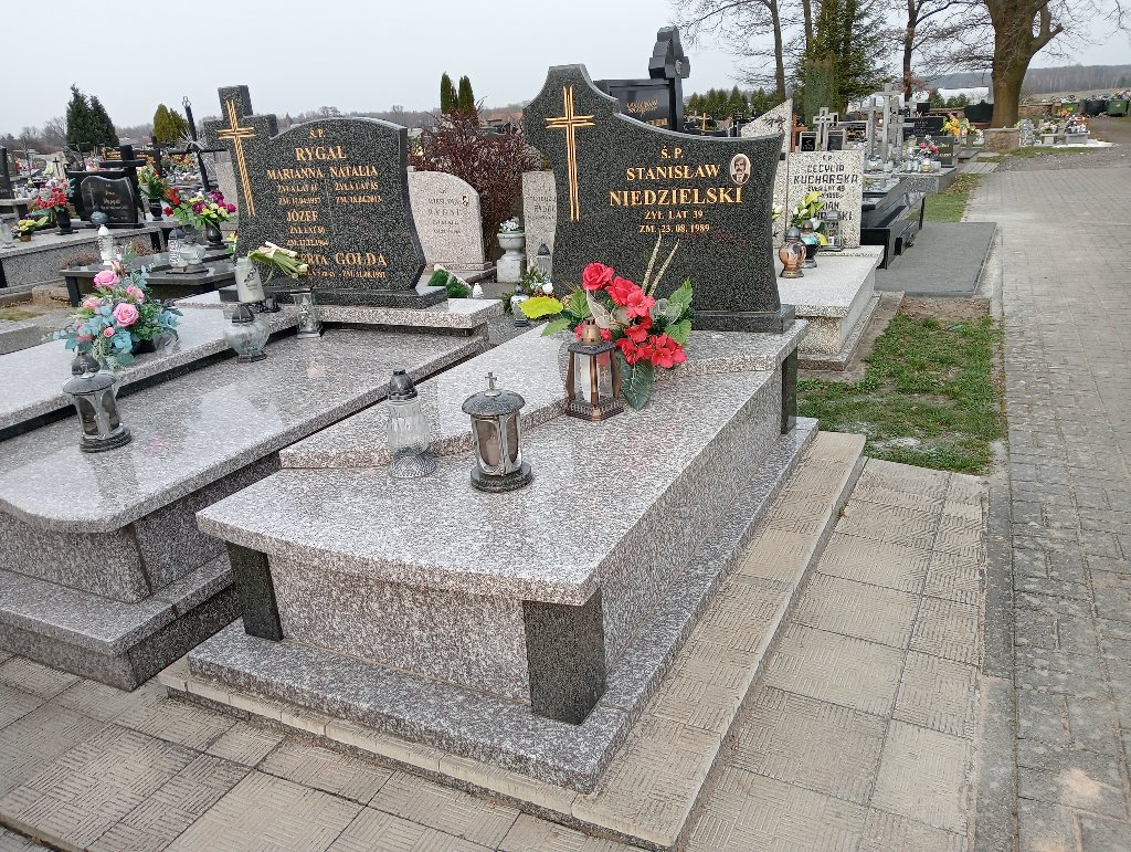 Grób Stanisław Niedzielski