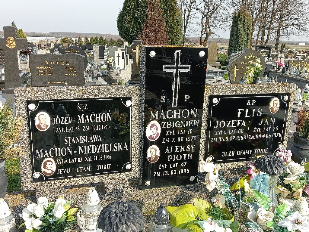 Stanisława Machoń-Niedzielska Mykanów - Grobonet - Wyszukiwarka osób pochowanych