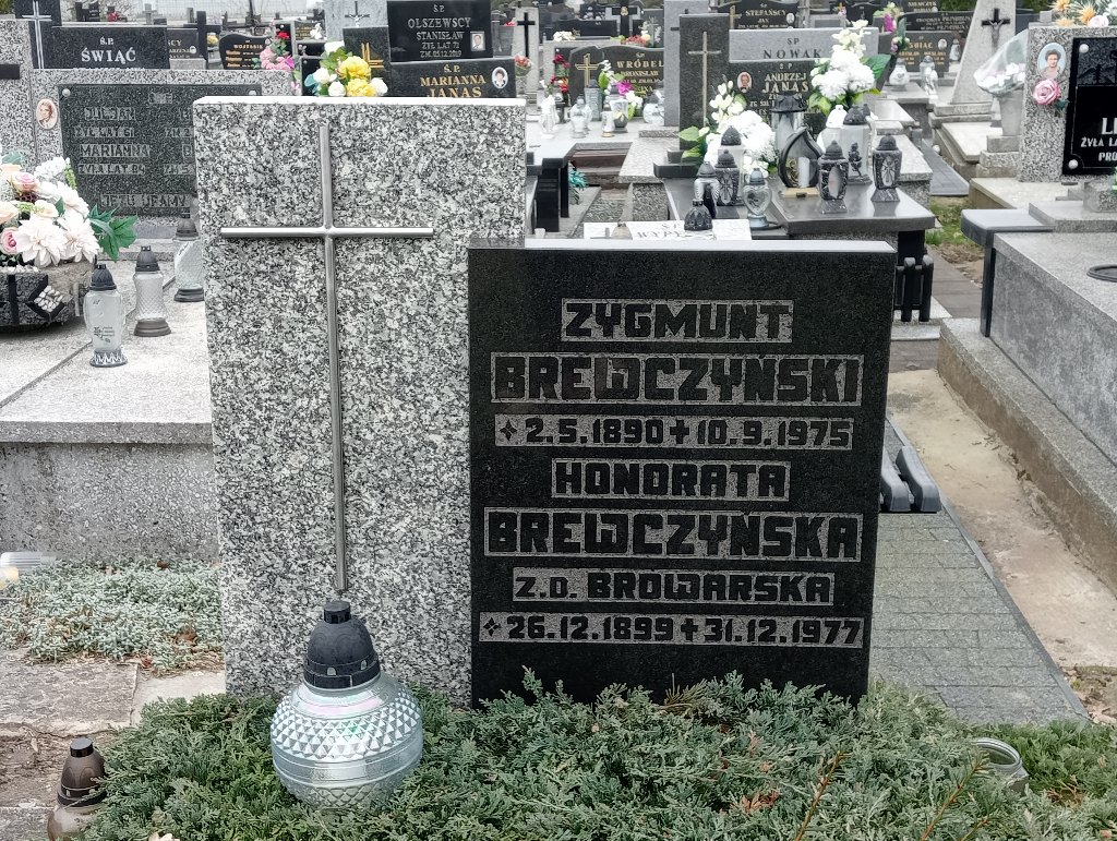 Honorata Brewczyńska 1899 Mykanów - Grobonet - Wyszukiwarka osób pochowanych