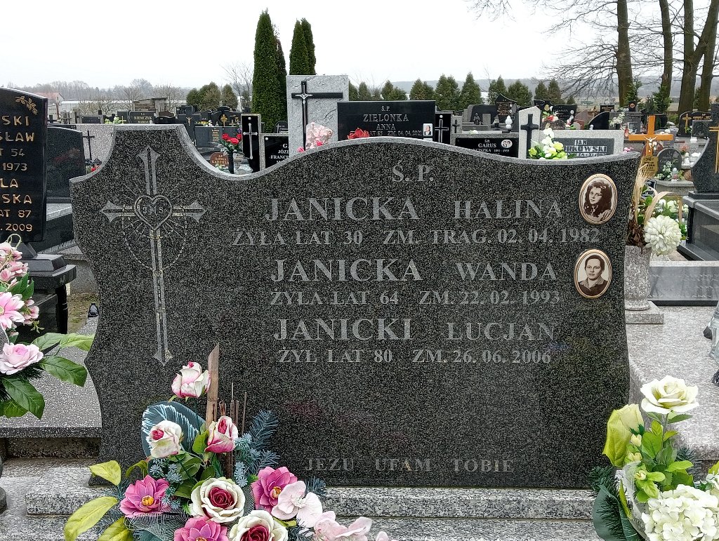 Halina Janicka Mykanów - Grobonet - Wyszukiwarka osób pochowanych