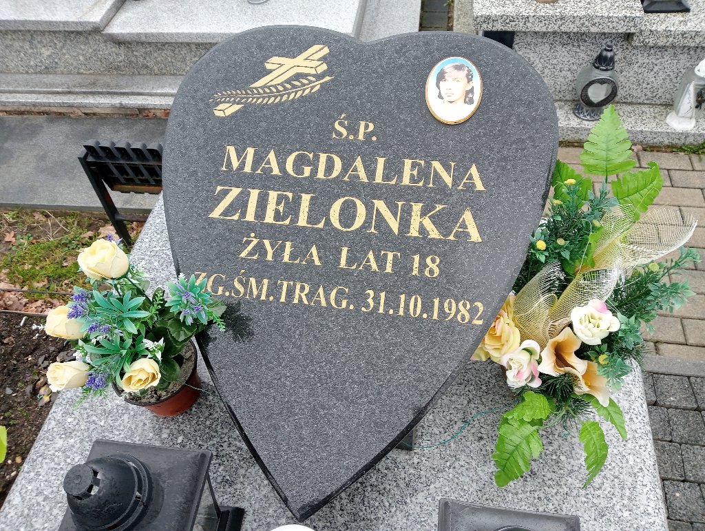 Magdalena Zielonka Mykanów - Grobonet - Wyszukiwarka osób pochowanych