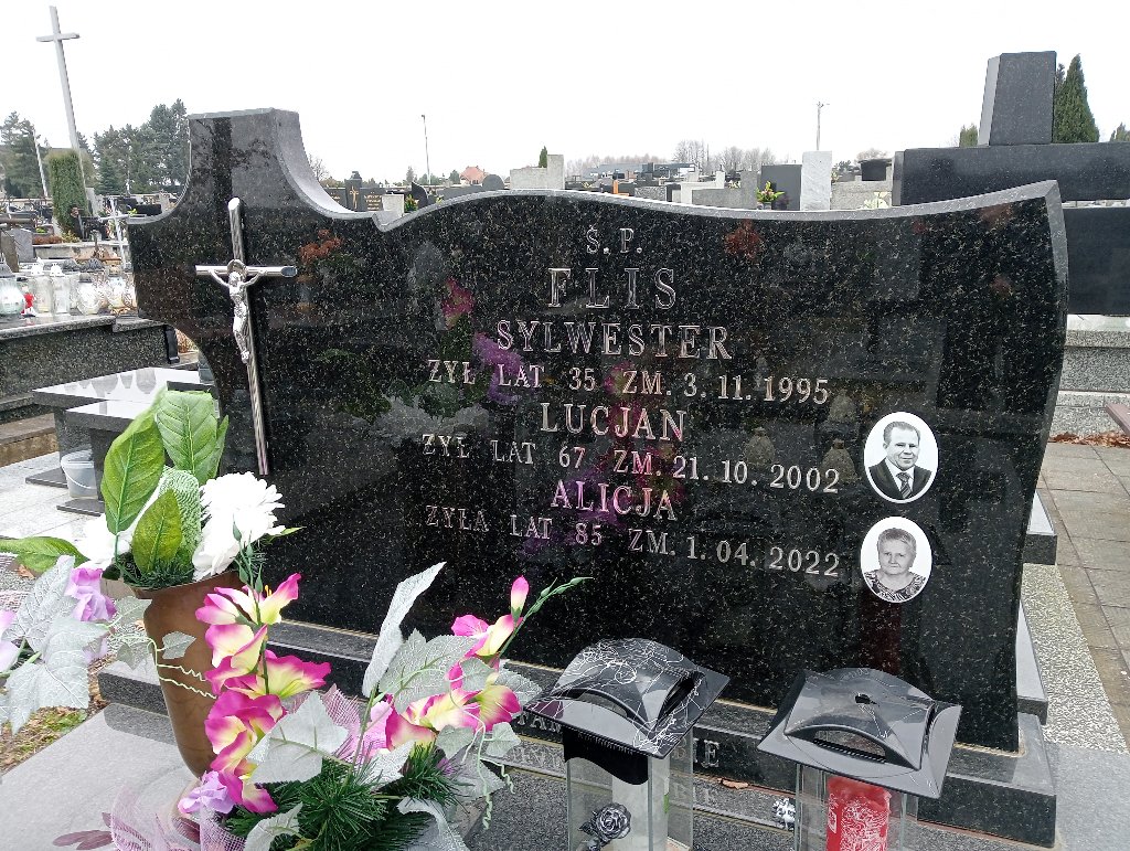 Sylwester Flis 1959 Mykanów - Grobonet - Wyszukiwarka osób pochowanych