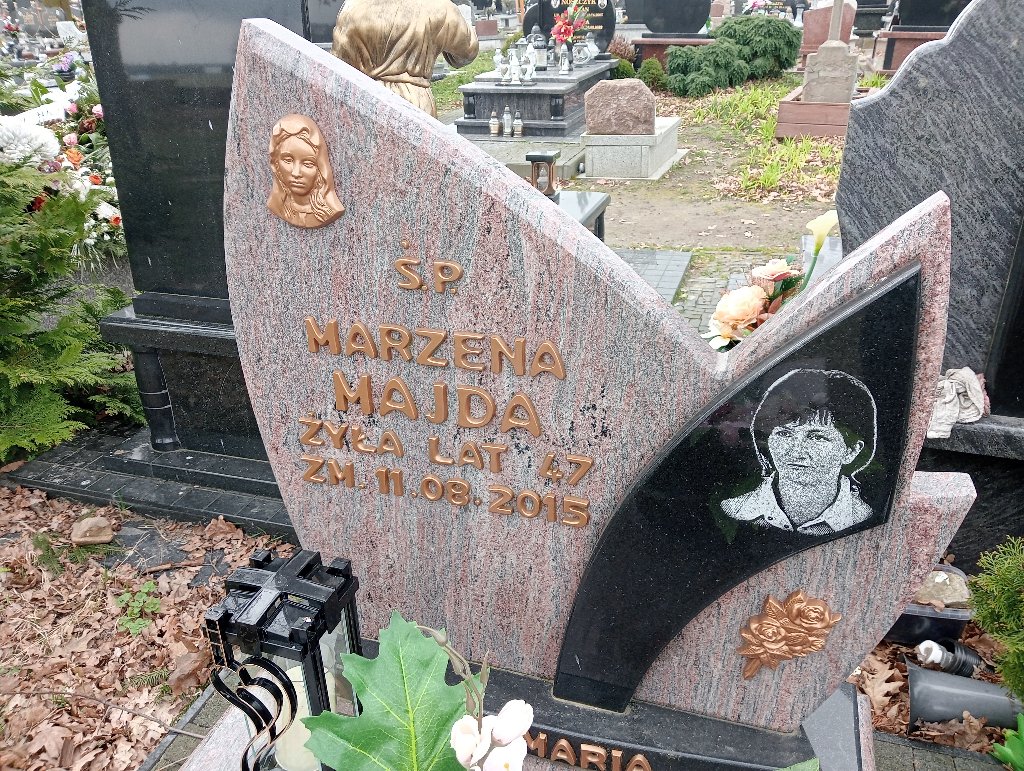 Marzena Majda 1968 Mykanów - Grobonet - Wyszukiwarka osób pochowanych