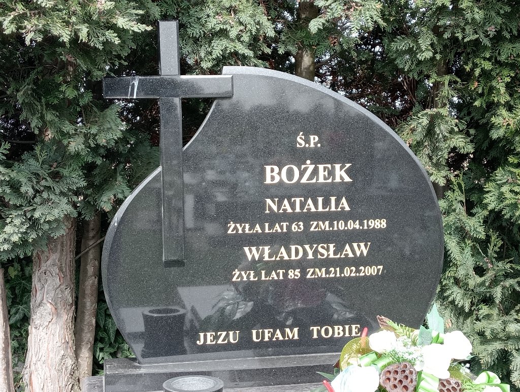 Natalia Bożek Mykanów - Grobonet - Wyszukiwarka osób pochowanych