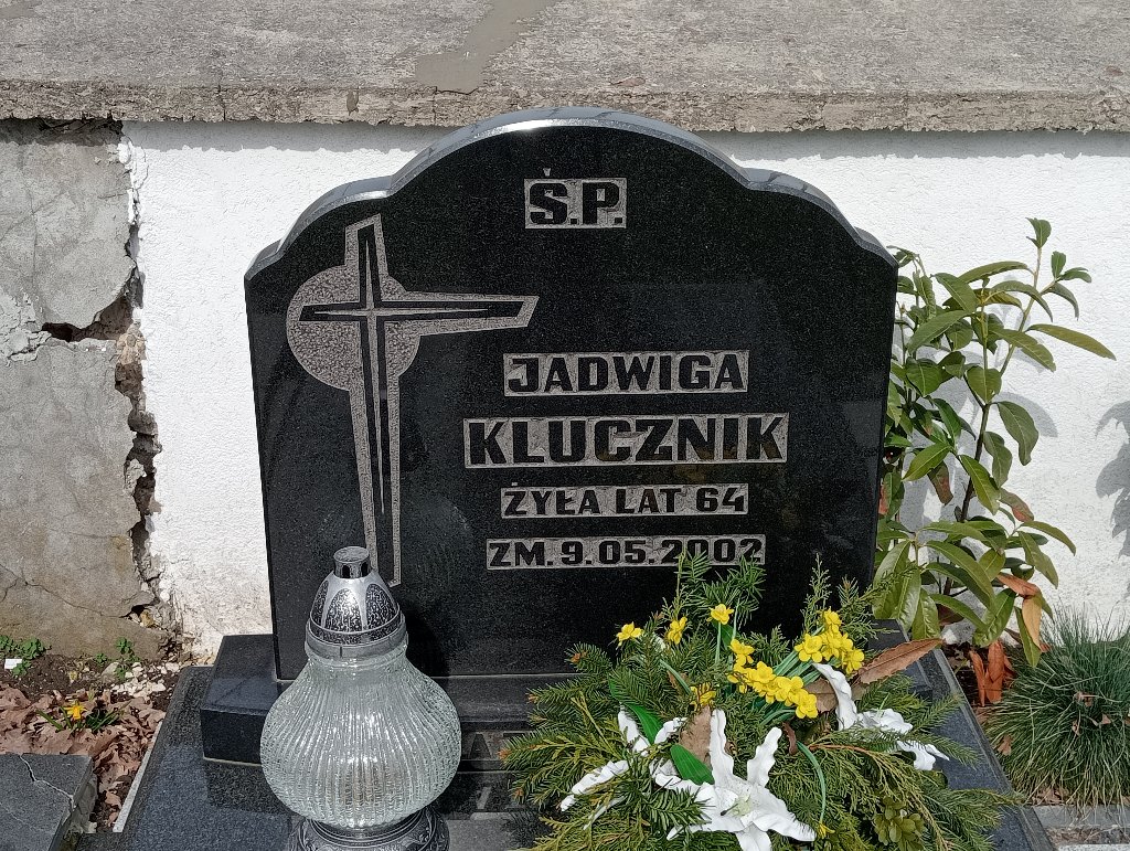 Jadwiga Klucznik 1938 Mykanów - Grobonet - Wyszukiwarka osób pochowanych