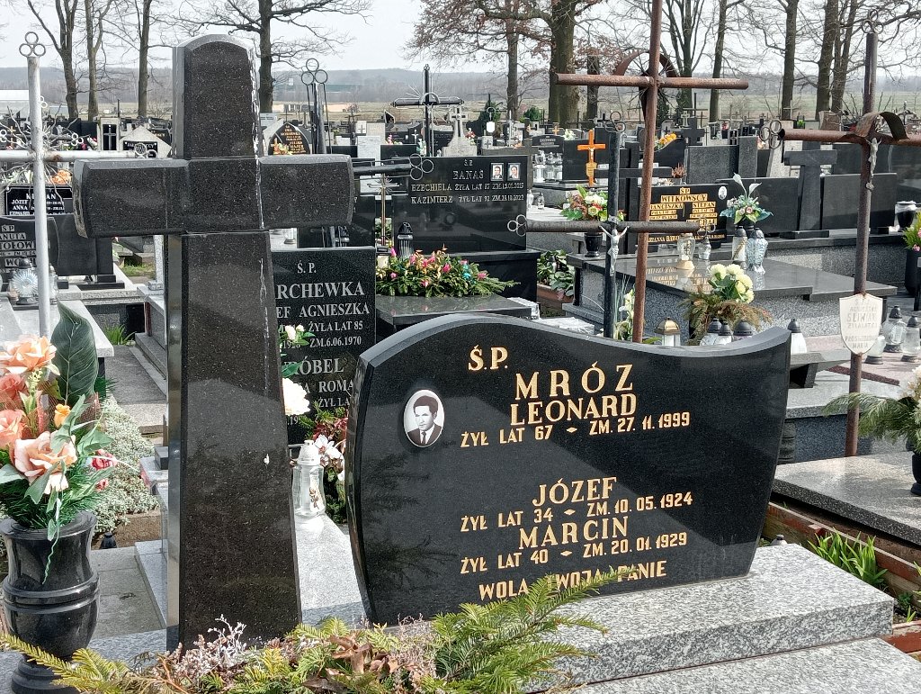 Marcin Mróz Mykanów - Grobonet - Wyszukiwarka osób pochowanych