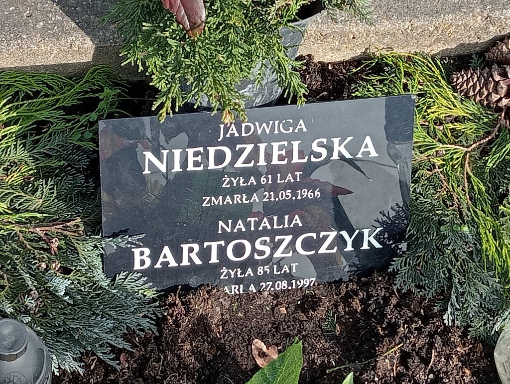 Jadwiga Niedzielska Mykanów - Grobonet - Wyszukiwarka osób pochowanych