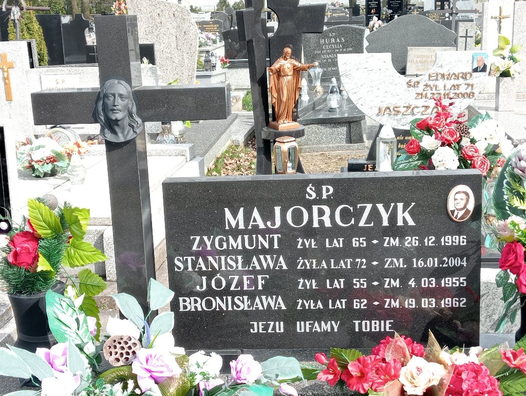 Zygmunt Majorczyk 1931 Mykanów - Grobonet - Wyszukiwarka osób pochowanych