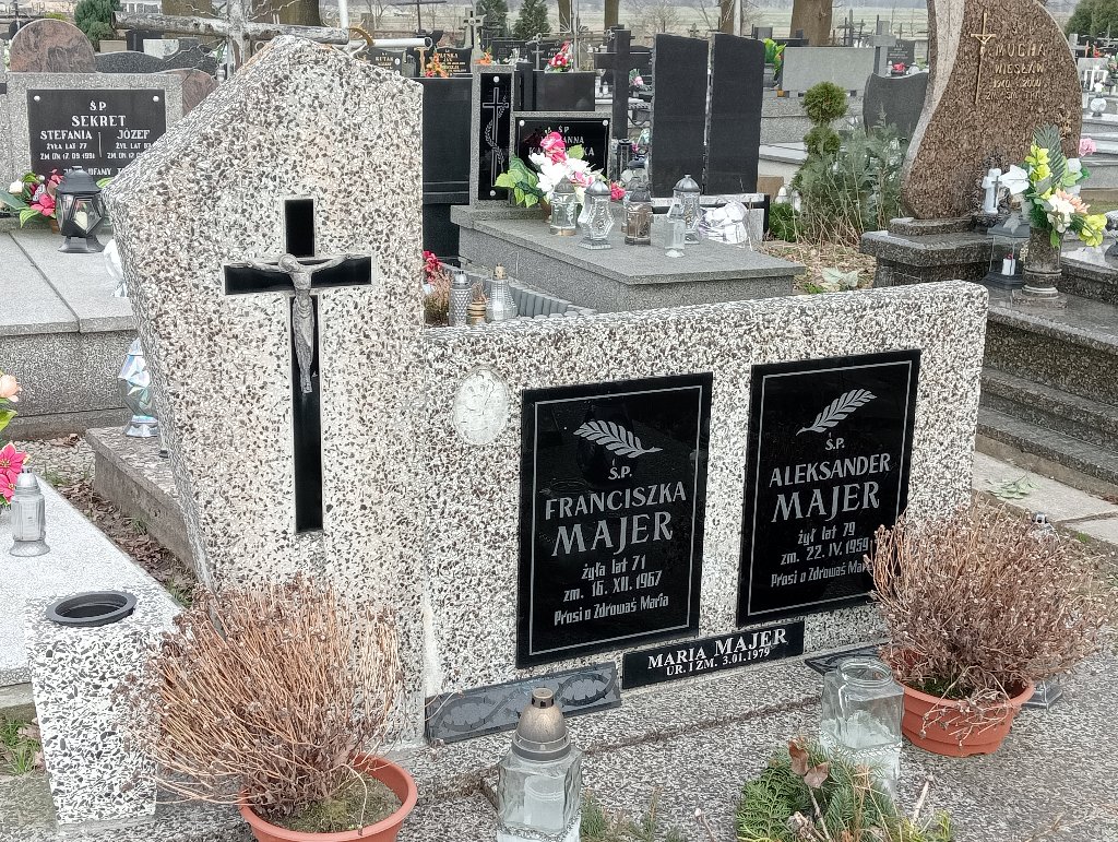 Franciszka Majer Mykanów - Grobonet - Wyszukiwarka osób pochowanych