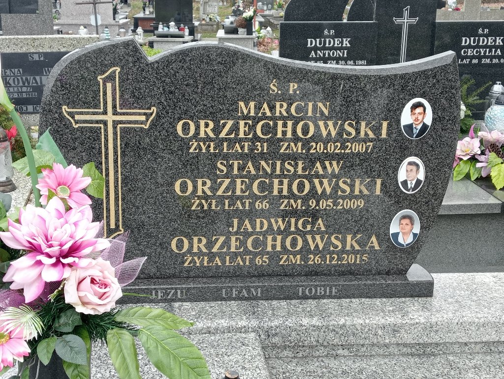 Jadwiga Orzechowska 1950 Mykanów - Grobonet - Wyszukiwarka osób pochowanych