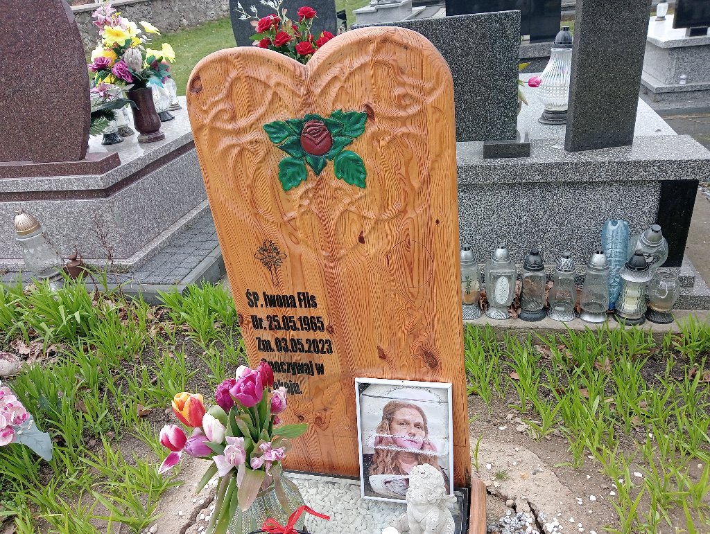 Iwona Flis 1965 Mykanów - Grobonet - Wyszukiwarka osób pochowanych